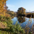 Wupper an der Hasenmühle im Herbst