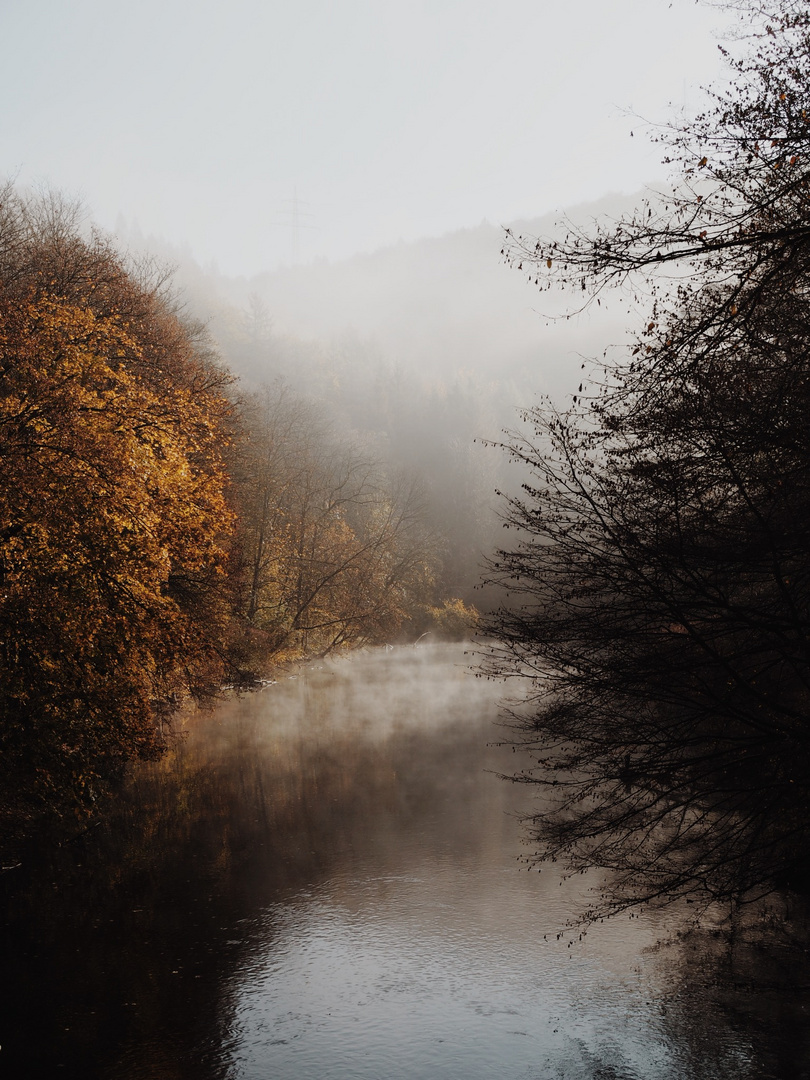 Wupper im Herbst