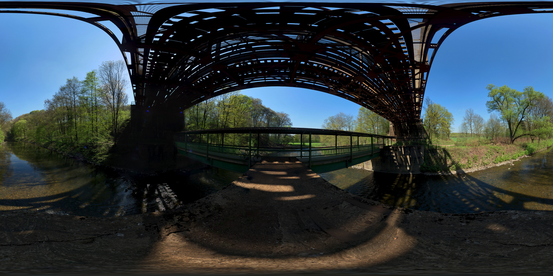 Wupperbrücke Zwischen Leichlingen und Bergisch Neukirchen