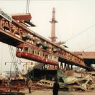 WUPPERTAL 1967 - ALTER MARKT- PYLONE NEUBAU