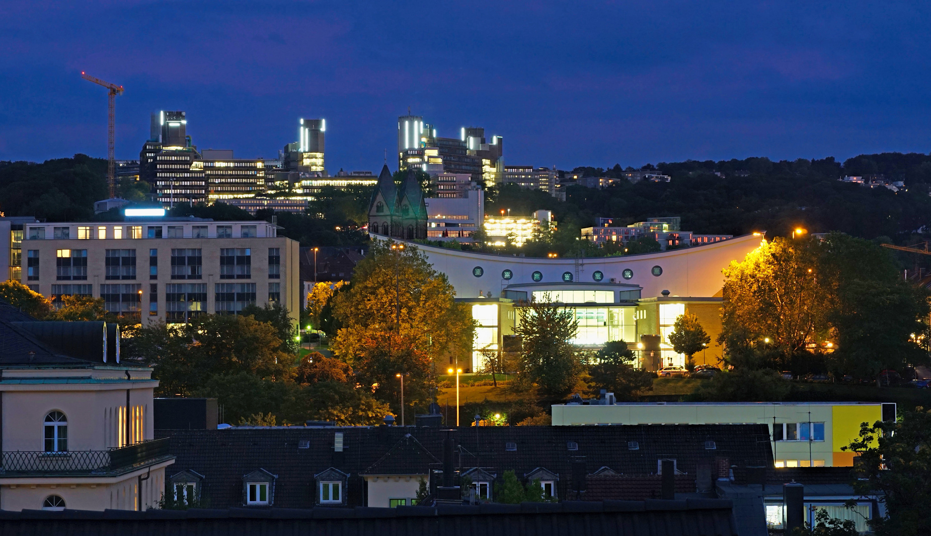 Wuppertal Blick auf die Uni