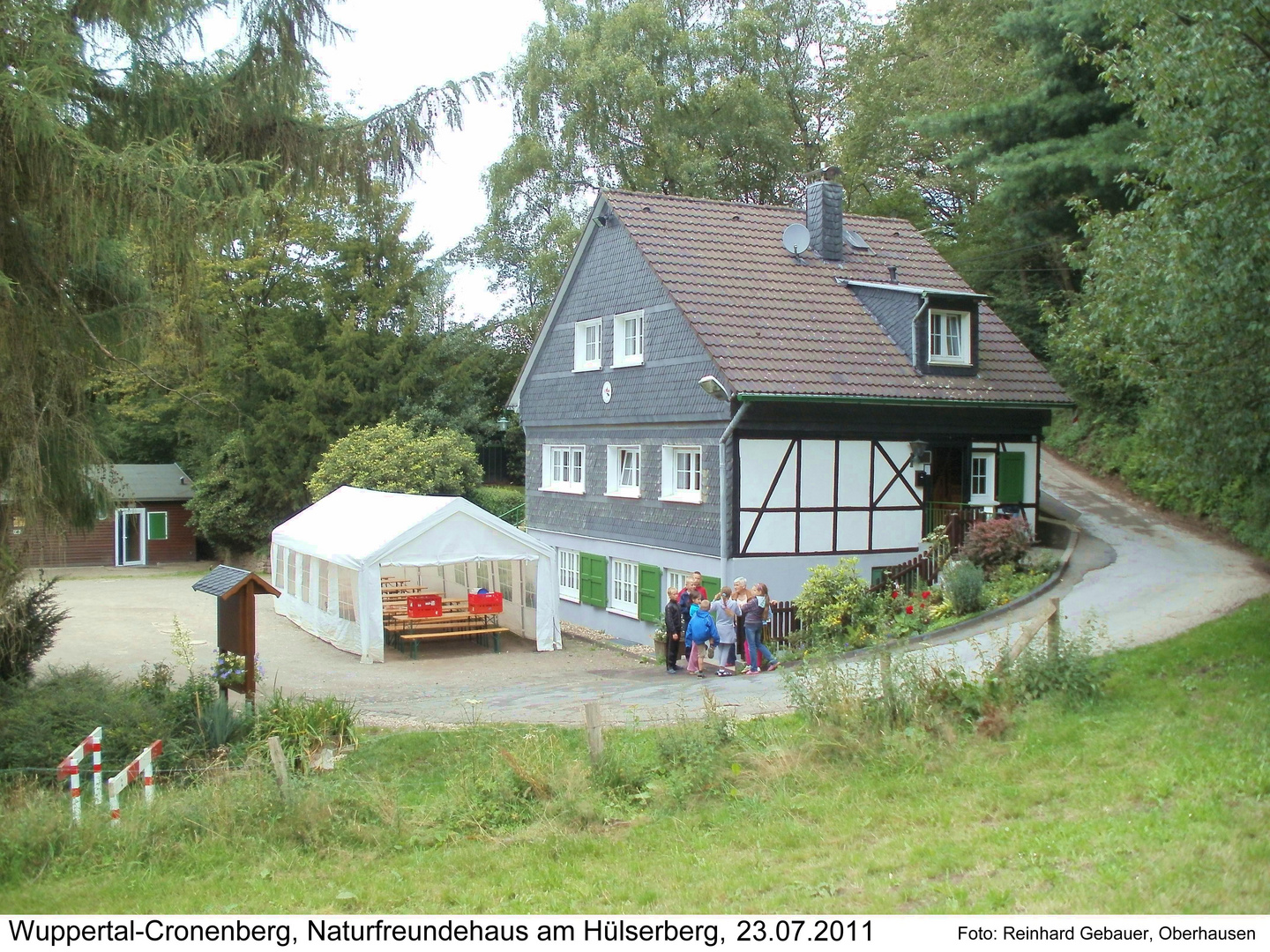 Wuppertal-Cronenberg, Naturfreundehaus am Hülsberg, 2011