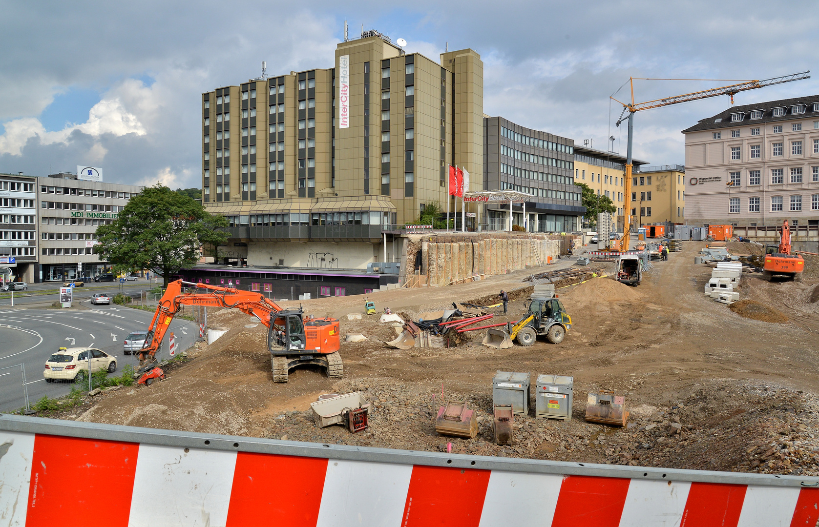 Wuppertal Döppersberg Umbau-(Fotos von 2015-2017 )