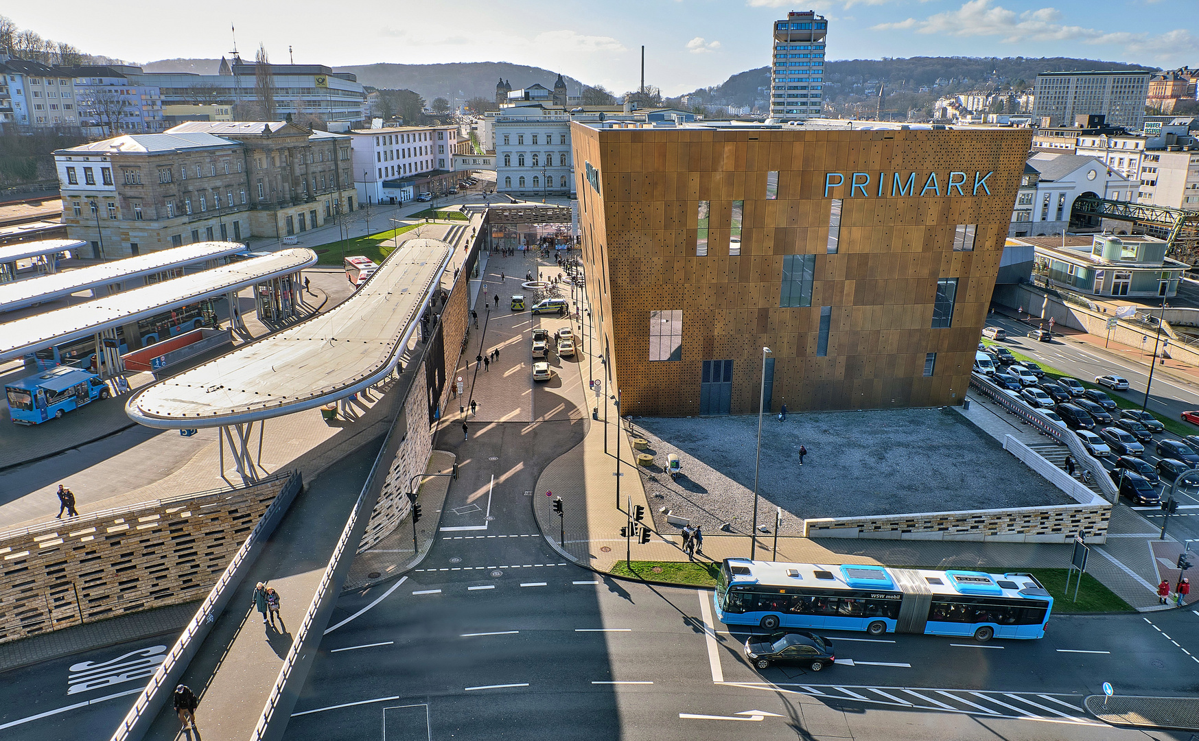 Wuppertal Elberfeld Hbf,Busbahnhof+Primark =fertig-