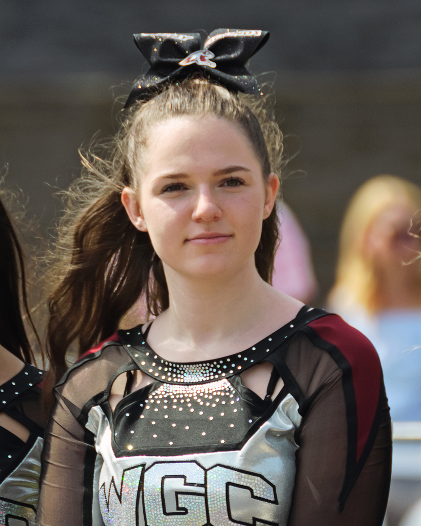 Wuppertal Greyhounds Cheerleader