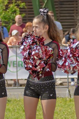 Wuppertal Greyhounds Cheerleader