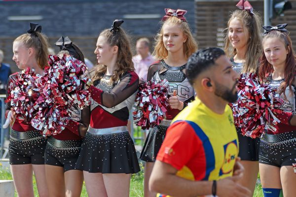 Wuppertal Greyhounds Cheerleader