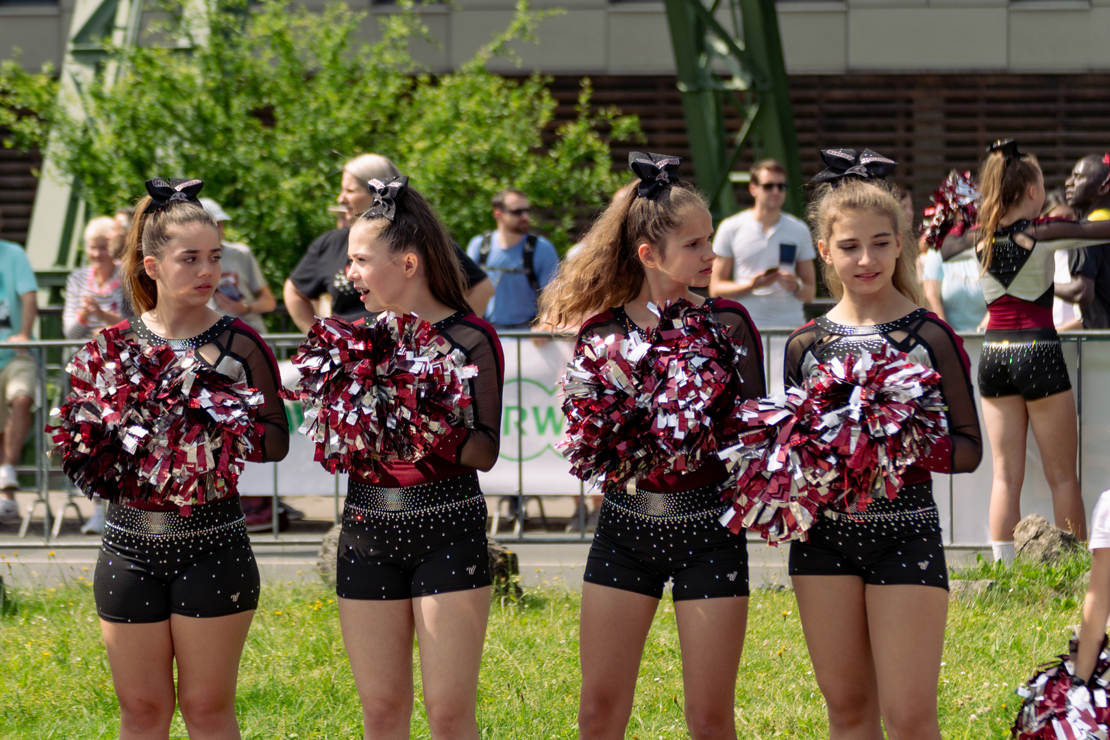 Wuppertal Greyhounds Cheerleader