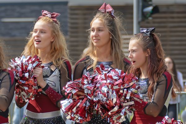 Wuppertal Greyhounds Cheerleader