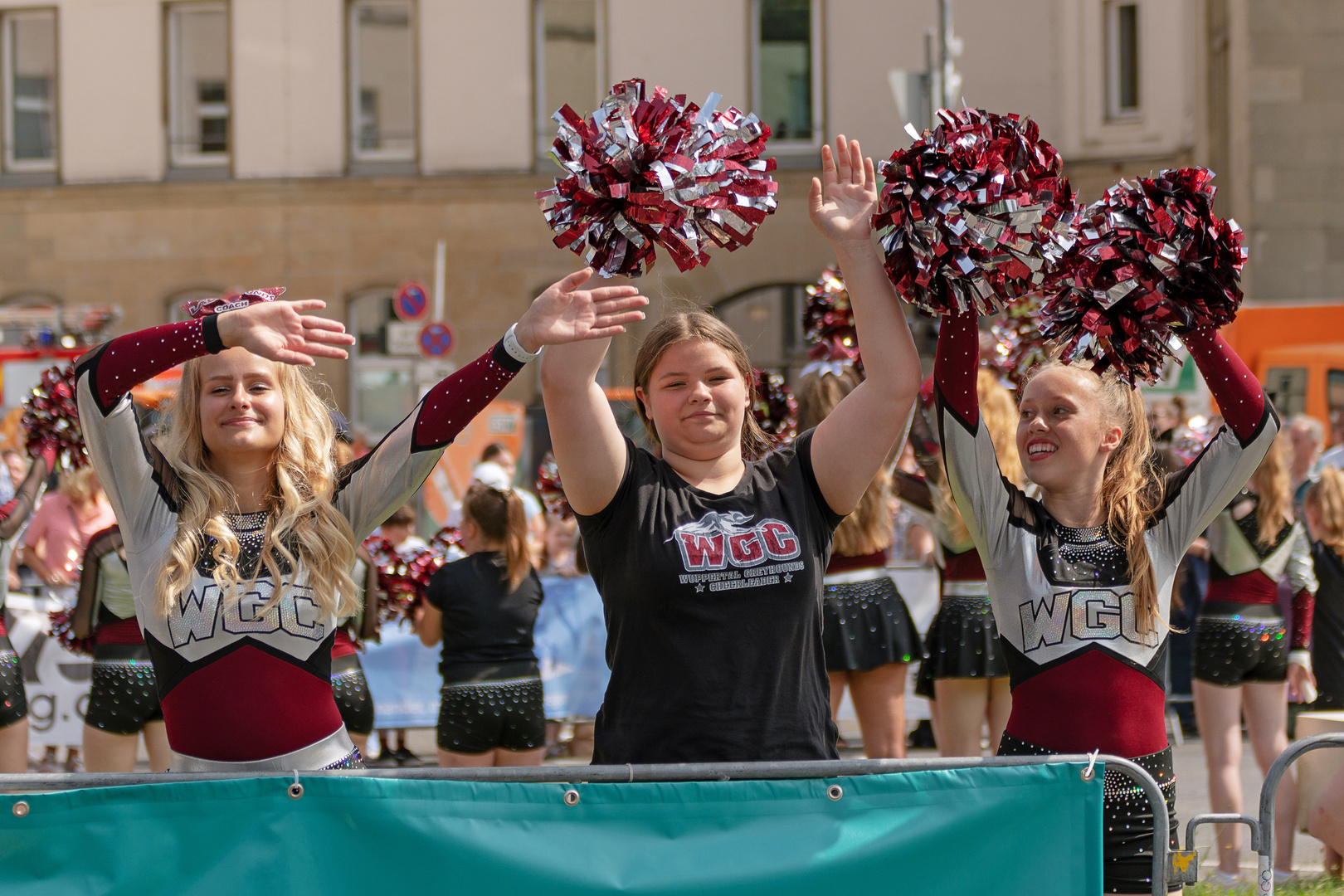 Wuppertal Greyhounds Cheerleader