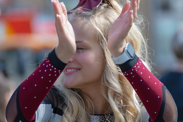 Wuppertal Greyhounds Cheerleader