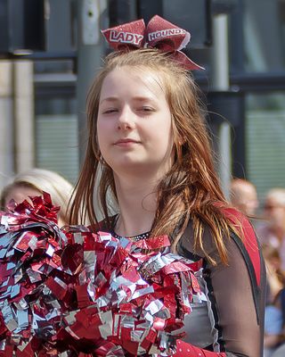 Wuppertal Greyhounds Cheerleader
