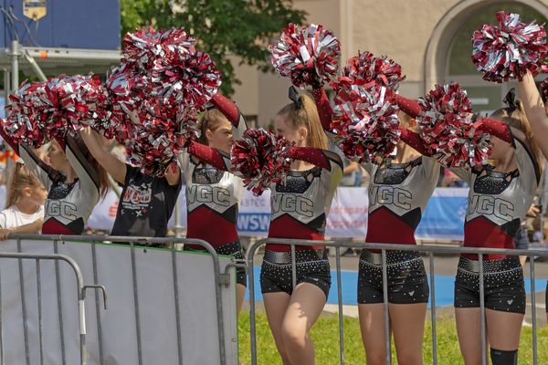 Wuppertal Greyhounds Cheerleader