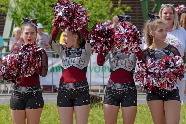 Wuppertal Greyhounds Cheerleader