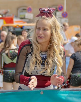 Wuppertal Greyhounds Cheerleader