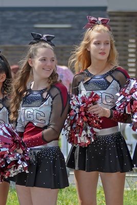 Wuppertal Greyhounds Cheerleader