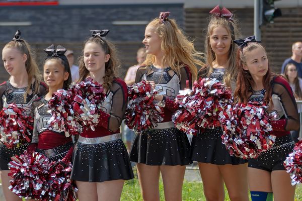 Wuppertal Greyhounds Cheerleader