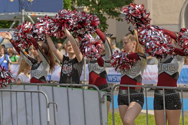 Wuppertal Greyhounds Cheerleader