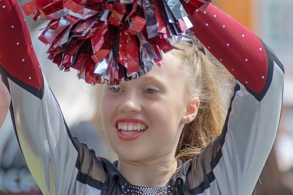 Wuppertal Greyhounds Cheerleader