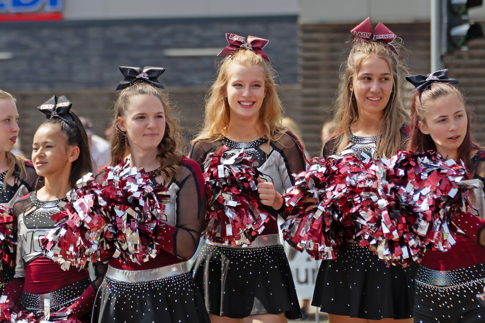 Wuppertal Greyhounds Cheerleader