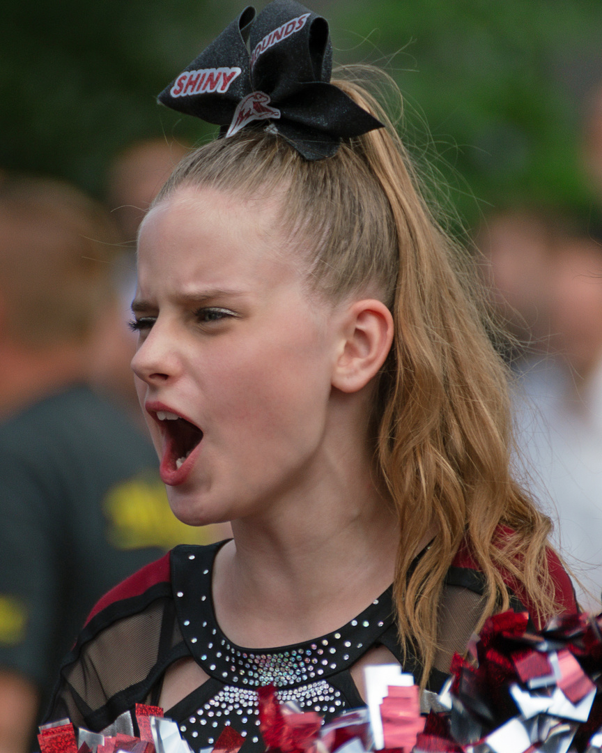 Wuppertal Greyhounds Cheerleader