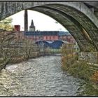 Wuppertal-Heckinghausen - Wupper an der Bockmühlbrücke