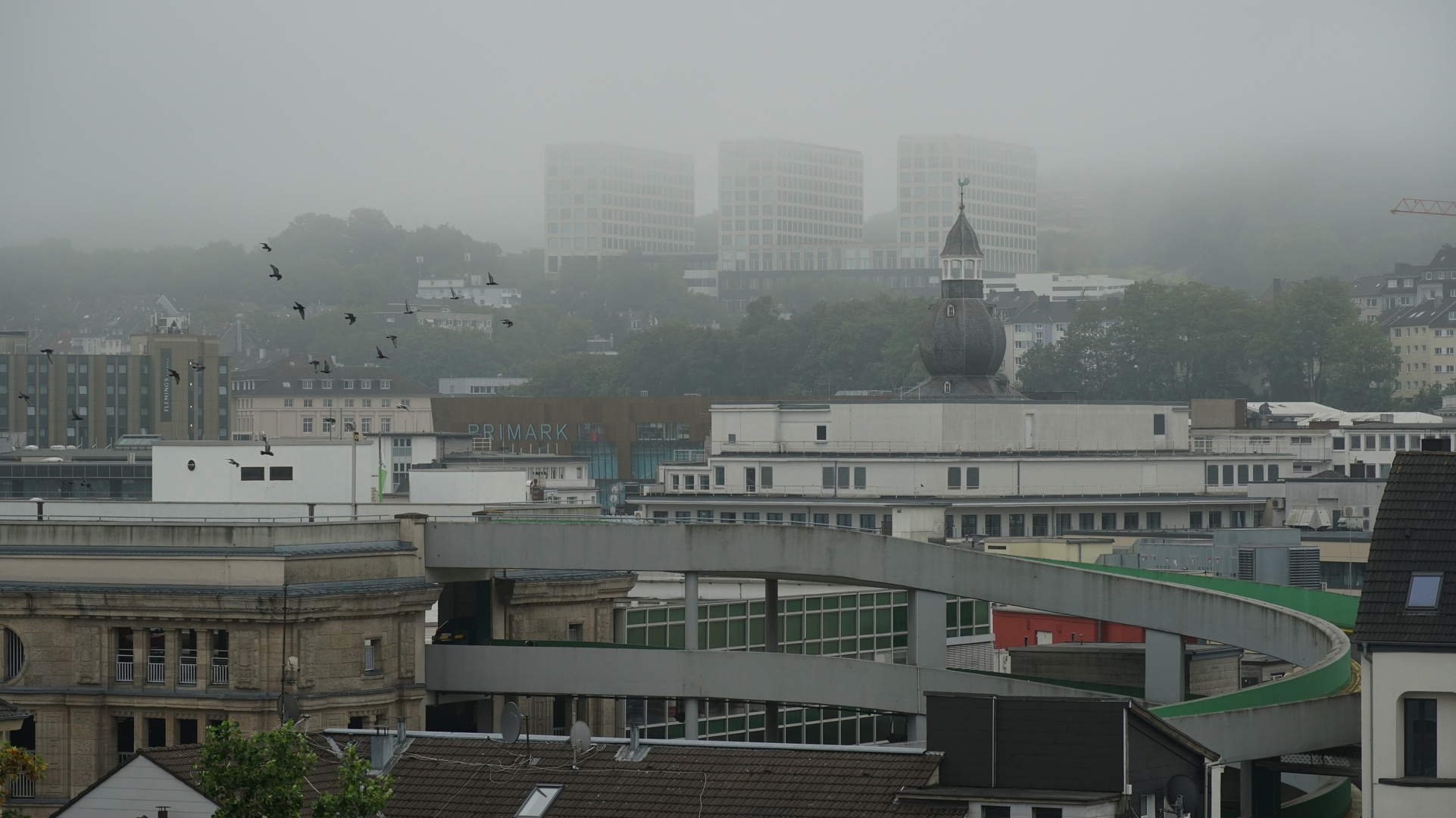 Wuppertal im Nebel