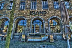 Wuppertal Islandufer das Cafe Island