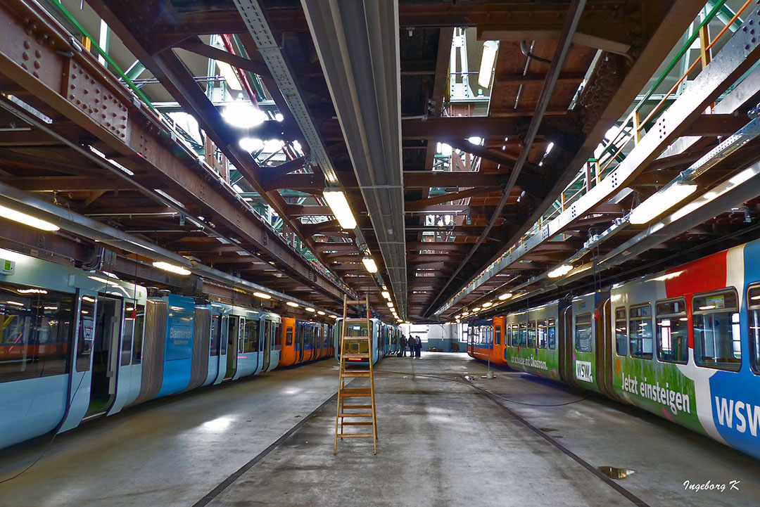 Wuppertal - Schwebebahn - Betriebshof