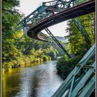 Wuppertal, Schwebebahnkonstruckt.