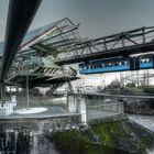 Wuppertaler Schwebebahn V     "Der blaue Enzian"