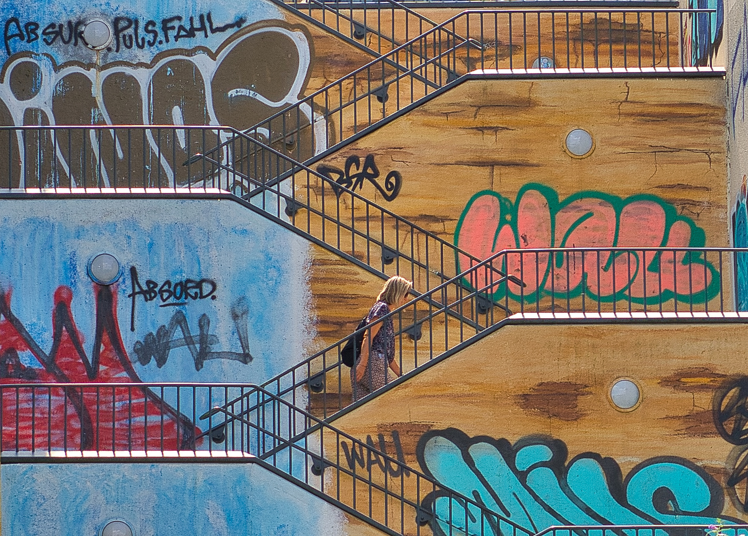 Wuppertaler Treppen Graffity