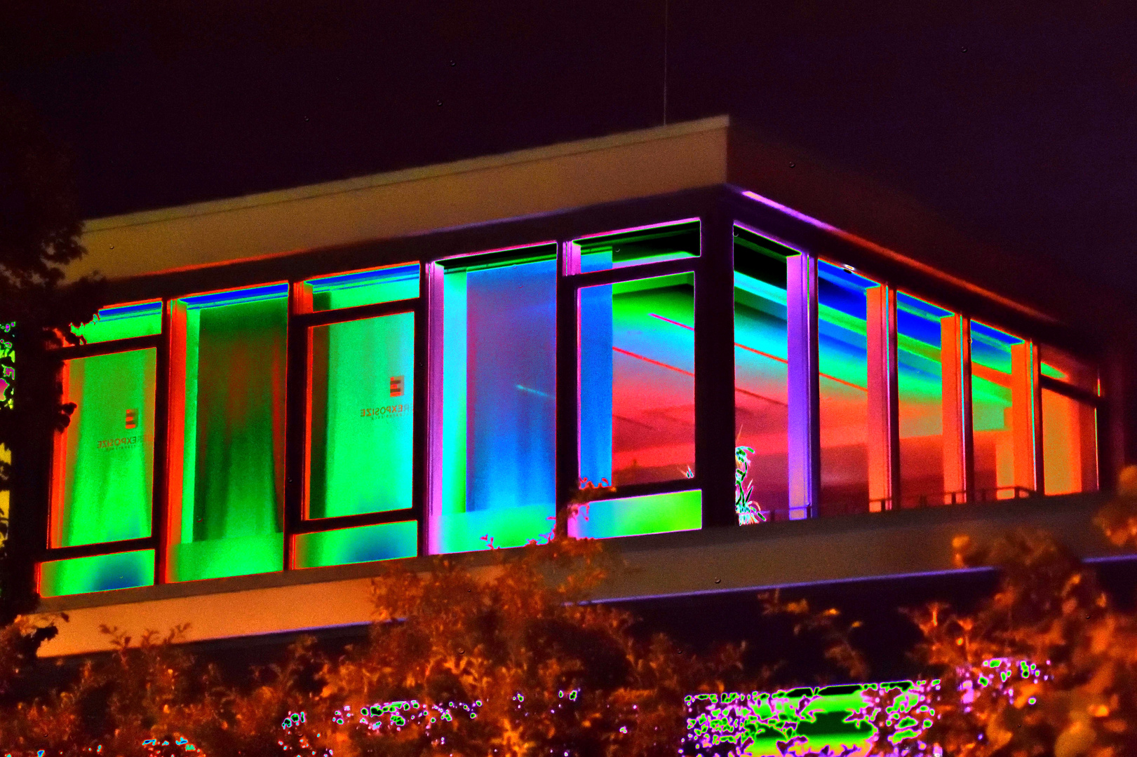 Wurde dieses Haus von einem Regenbogen getroffen?