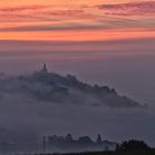 Wurmlinger Kapelle im Morgennebel