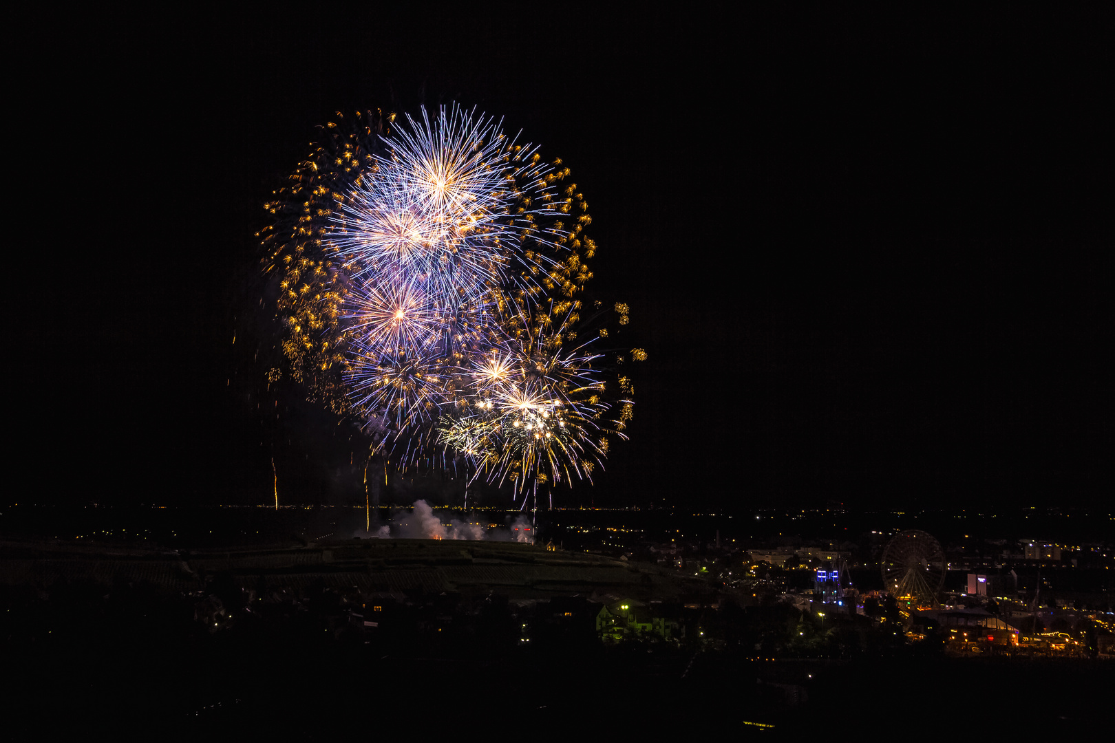 Wurstmarkt Abschlussfeuerwerk 