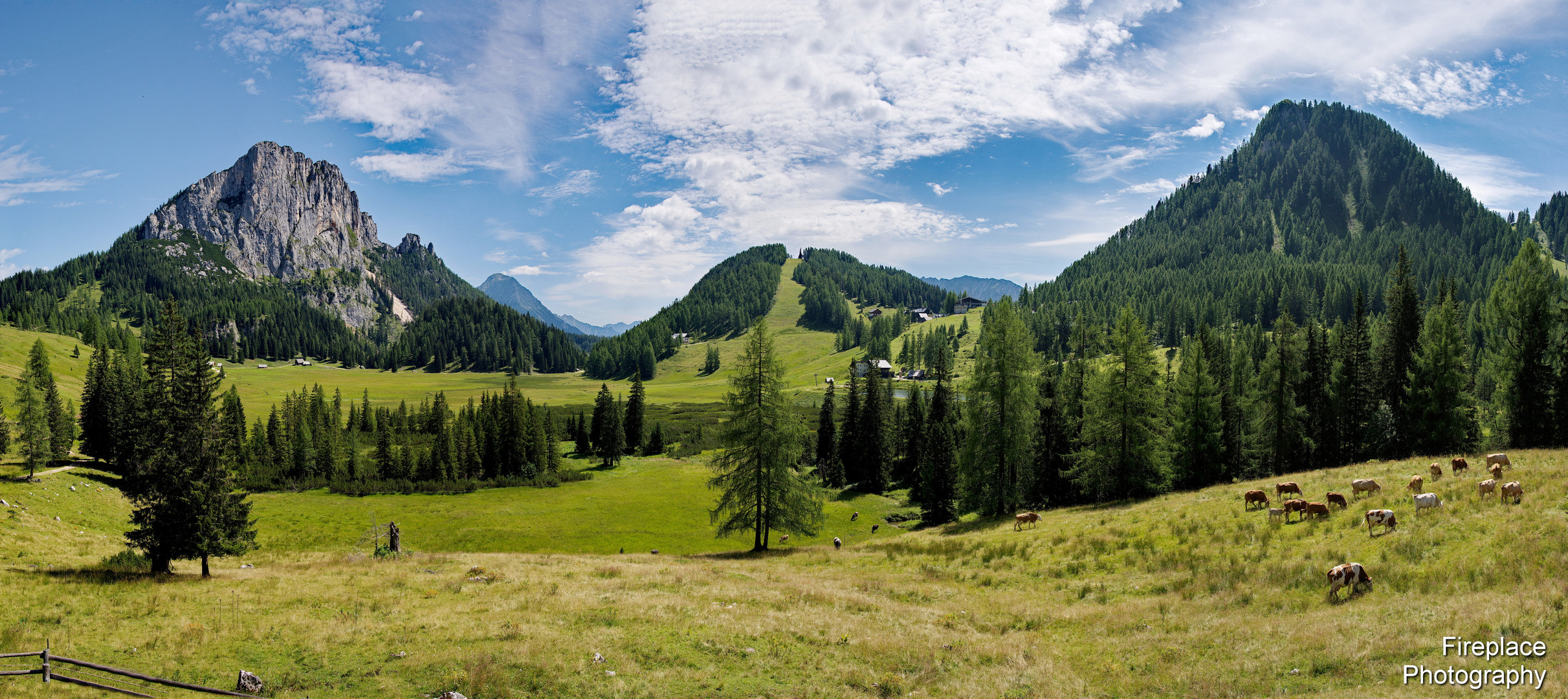 Wurzeralm an einem sonnigen Tag