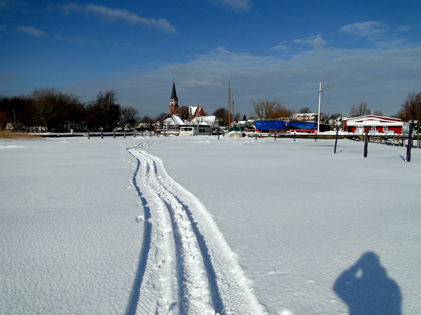 Wustrow im Winter