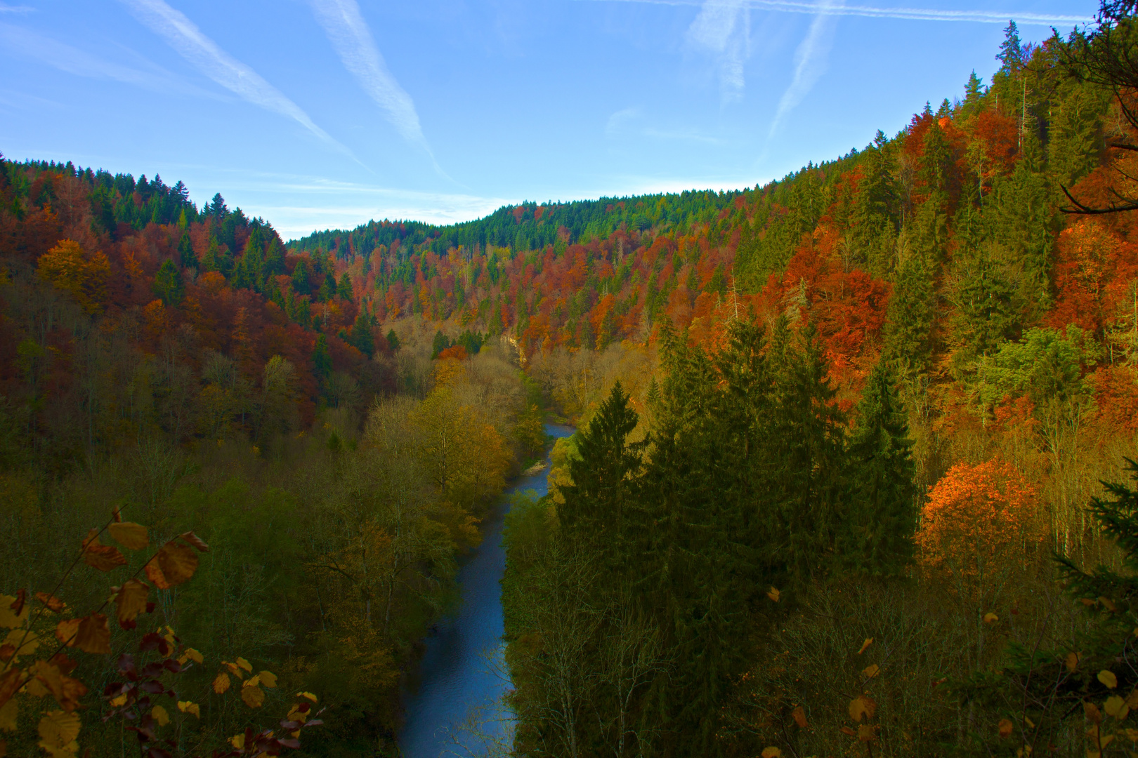 Wutach, Wutachschlucht, Baden-Württemberg, Deutschland