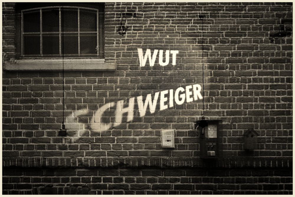 "Wutschweiger"...