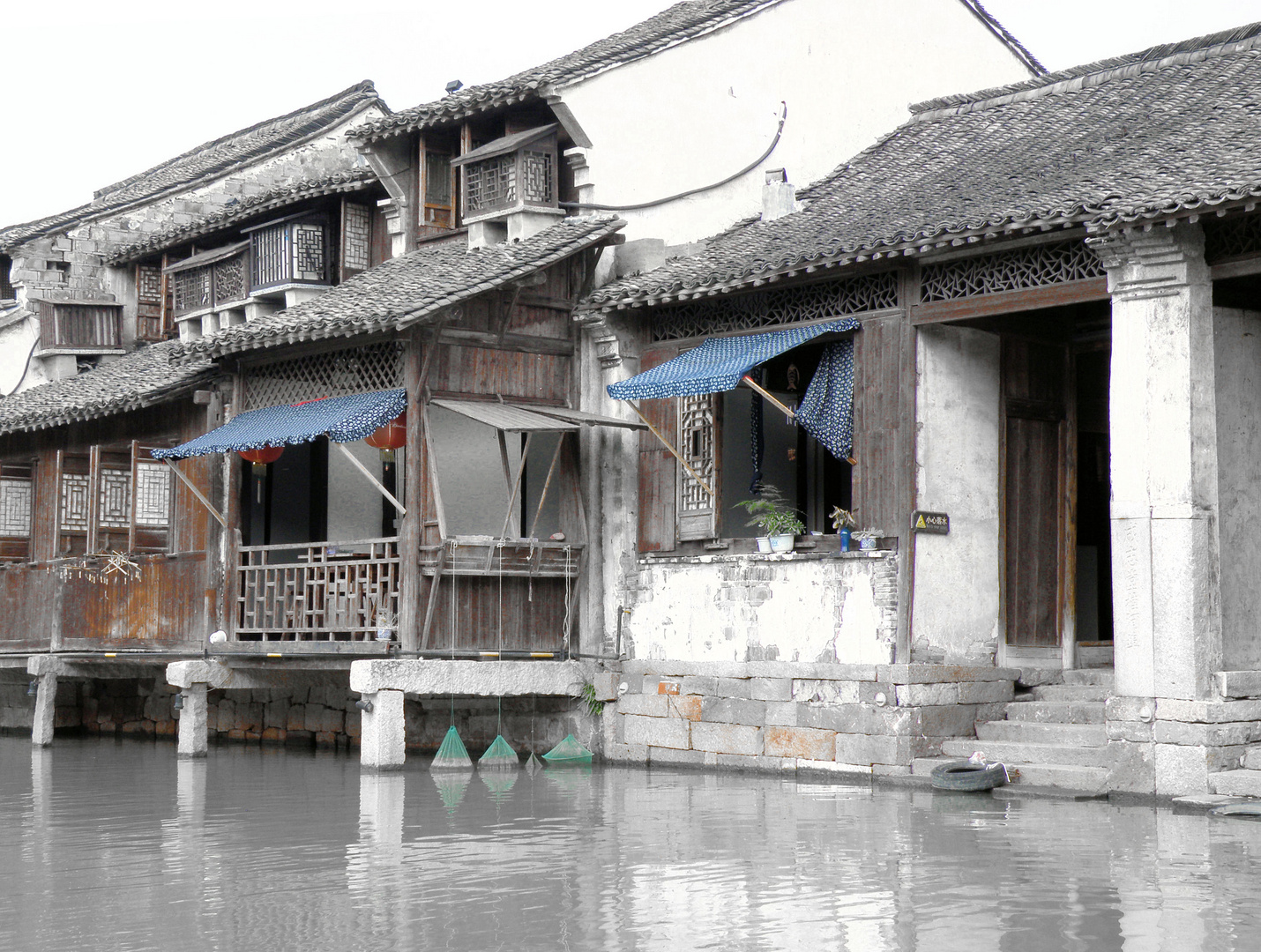 Wuzhen - Xizha Scenic Zone, Bootsfahrt Xishi River