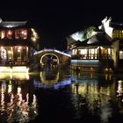 Wuzhen - Xizha Scenic Zone, Teehaus, Scenic Bridge, Watermarket Restaurant