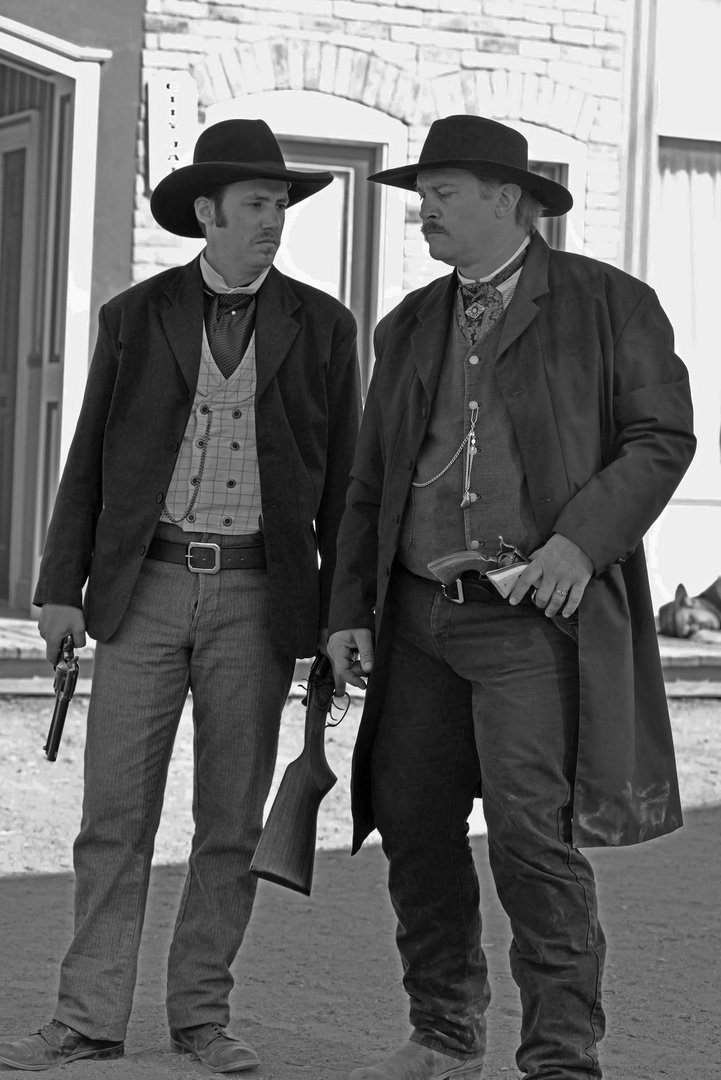 Wyatt Earp and Doc Holiday