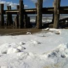 Wyk auf Föhr - alter Steg am Südstrand 2013