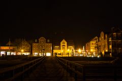 Wyk auf Föhr am Abend