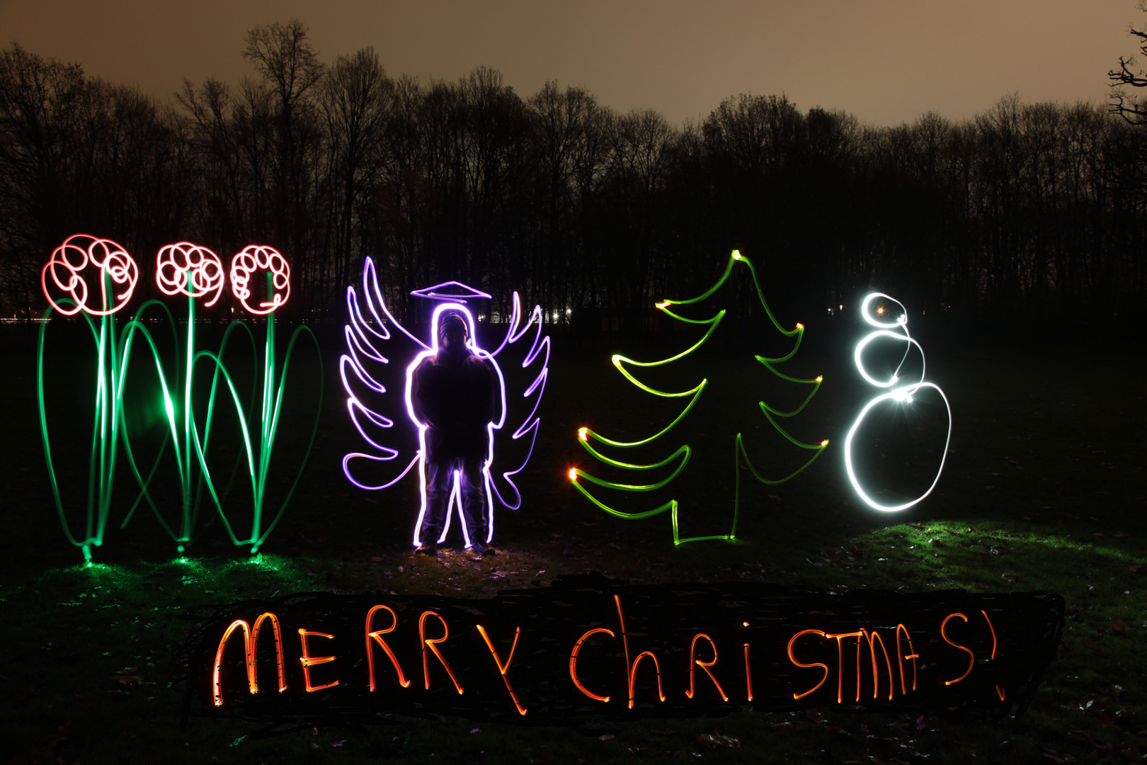 X-MAS Lightpainting