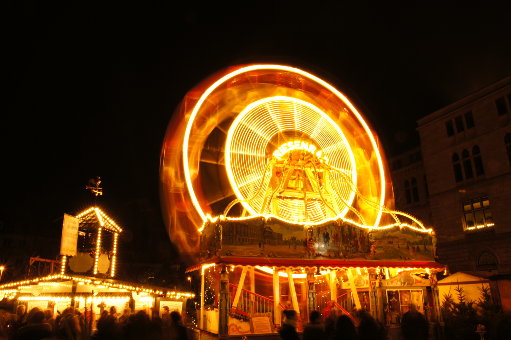 x-mas market lightart