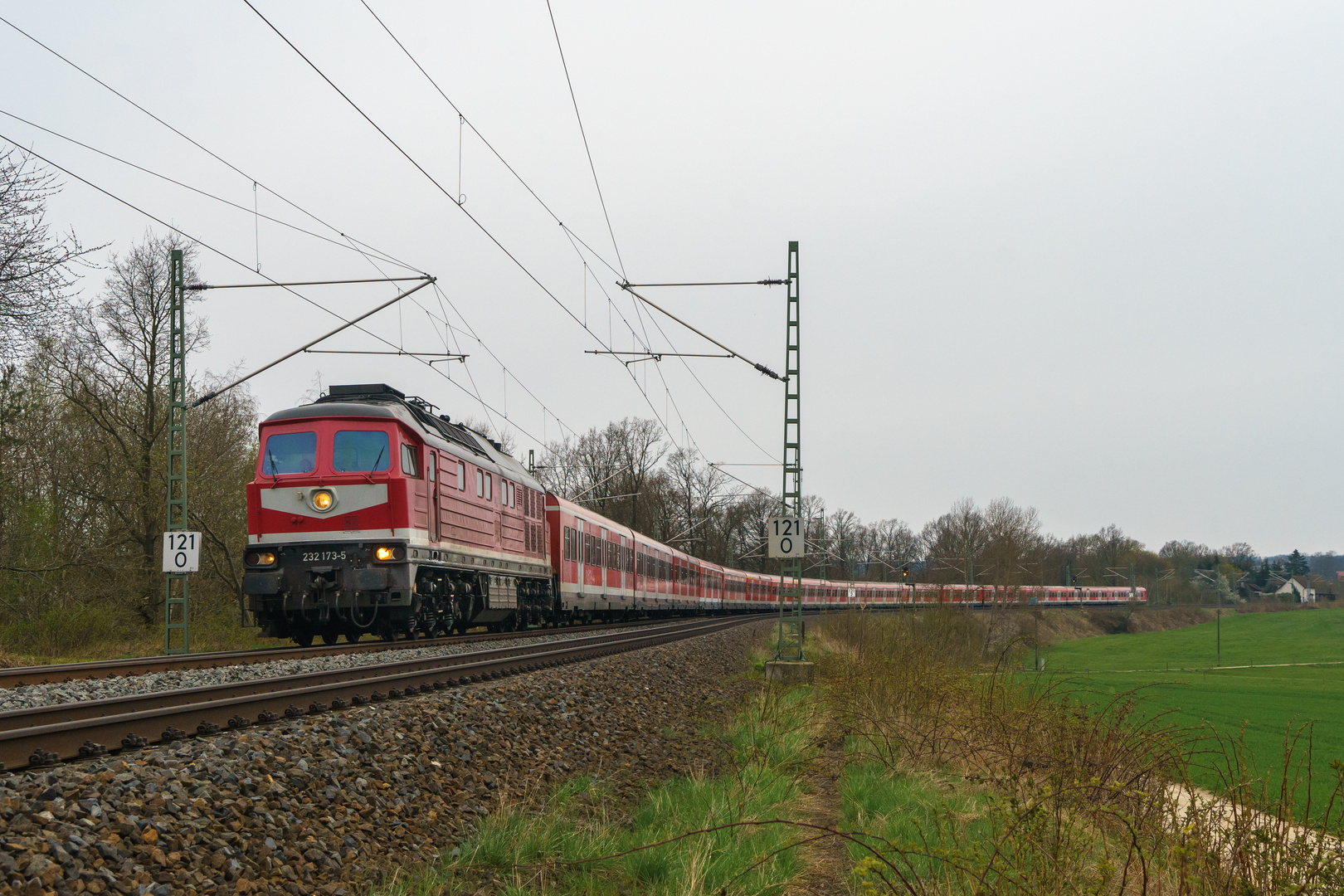 X- Wagenüberführung Nürnberg- Leipzig/ Engelsdorf