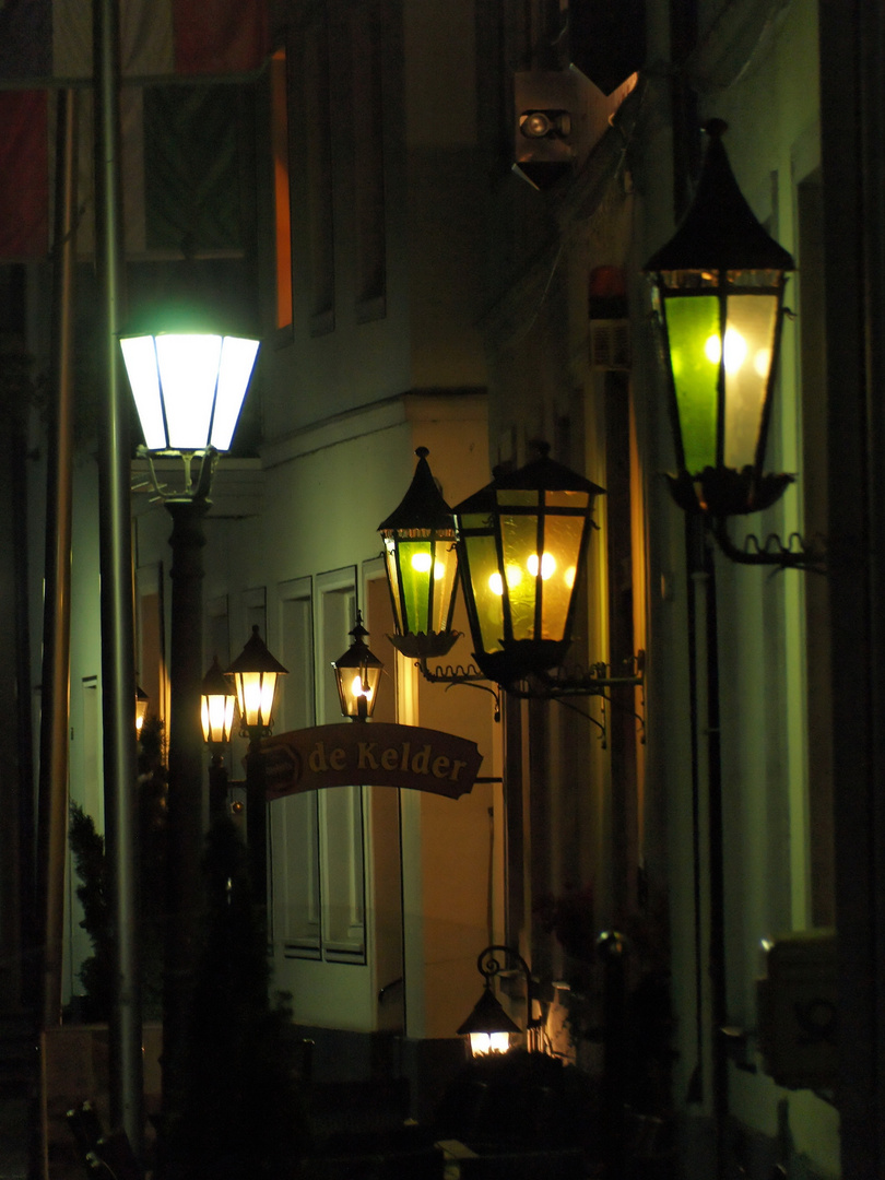 Xanten bei Nacht Licht