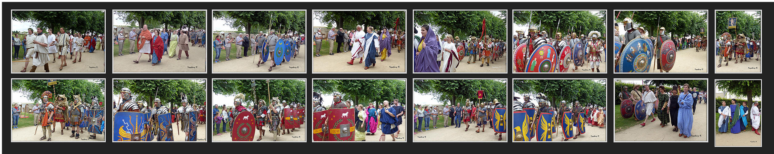 Xanten - Römerfest 2014 - Festzug zur Arena - Nr. 2 - Ende