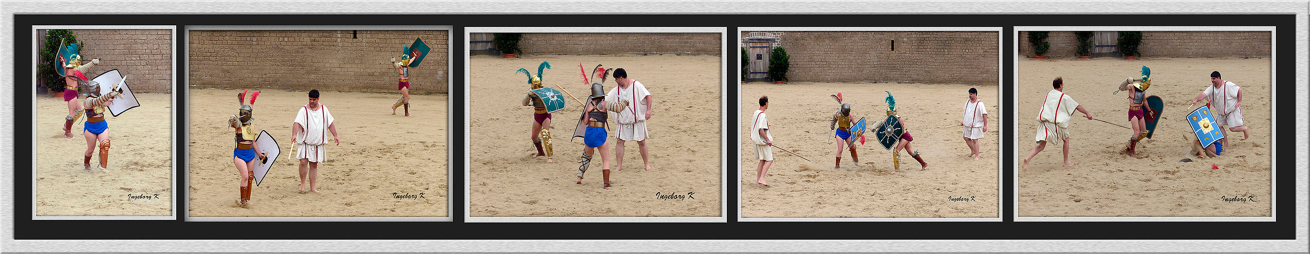 Xanten - Römerfest 2014 - Kampf der Gladiatoren Nr. 2 - a